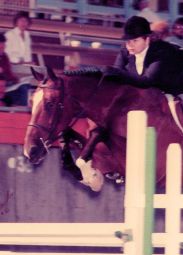 Ben had no trouble packing my excess weight over fences up to five feet high