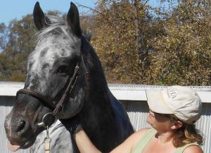 Nash and me in our initial attempt to renew our partnership.