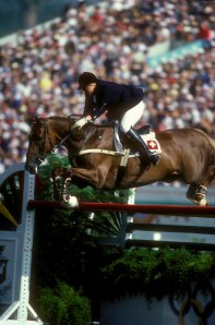 Heidi and Jessica, on their way to Olympic individual Bronze - not your typical petite rider, at a time when women were still very rare at Grand Prix level