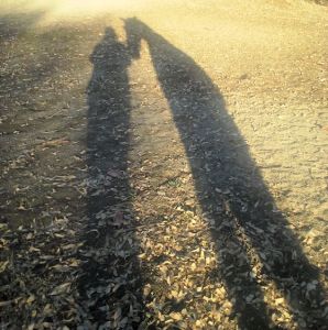 Instead of "follow the leader" maybe I should call it the "shadow game"?